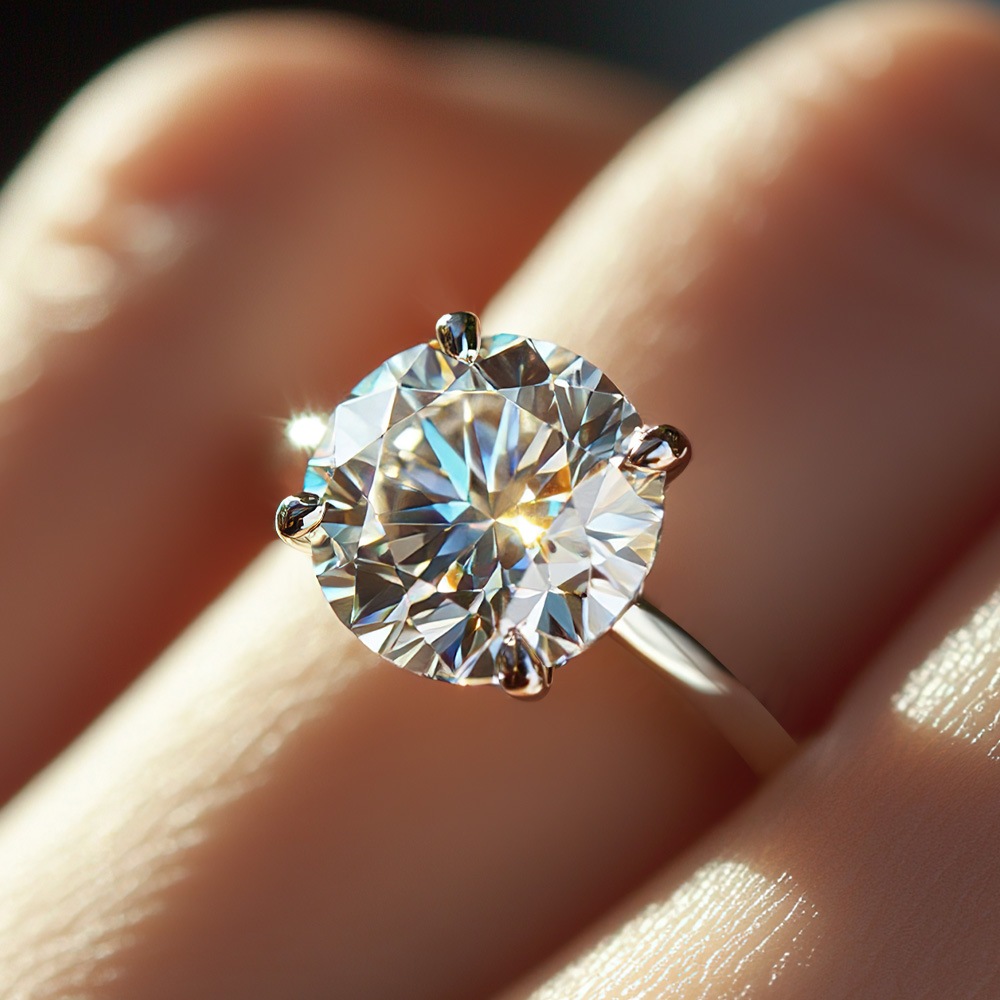 【2ct】ラボグロウンダイヤモンド リング D/VVS2/3EX Pt900 K18 ソリティア 指輪｜JEWELRY CASTLE