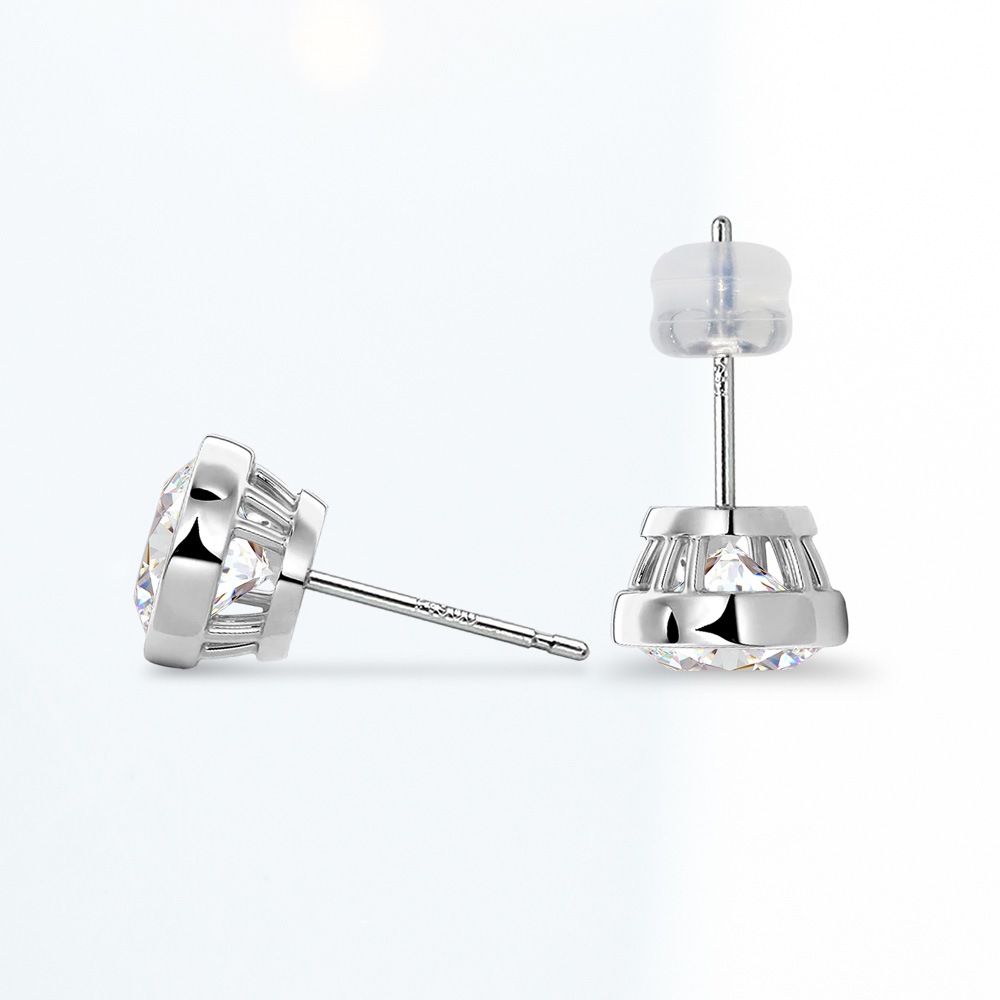 【0.3ct～1.0ct】ラボグロウンダイヤモンド ピアス D/VVS2/3EX Pt900 K18 スタッド｜JEWELRY CASTLE