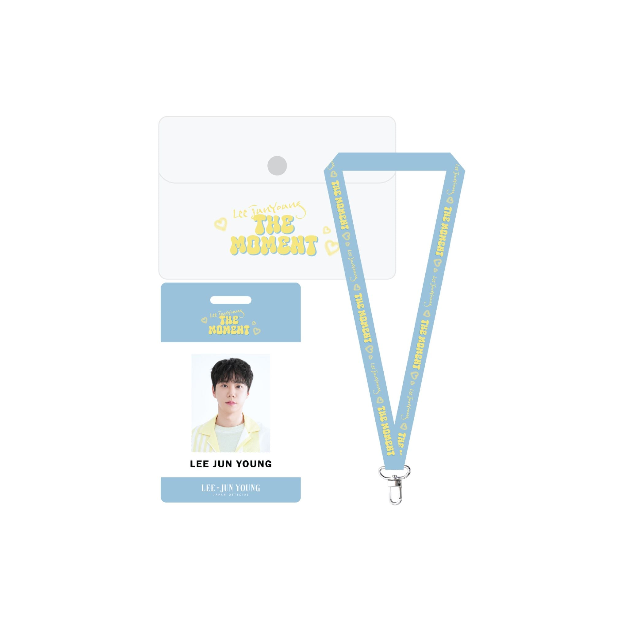 02. 社員証セット(フォトカード1枚付き)『2025 LEE JUNYOUNG FANMEETING in JAPAN 'The Moment'』