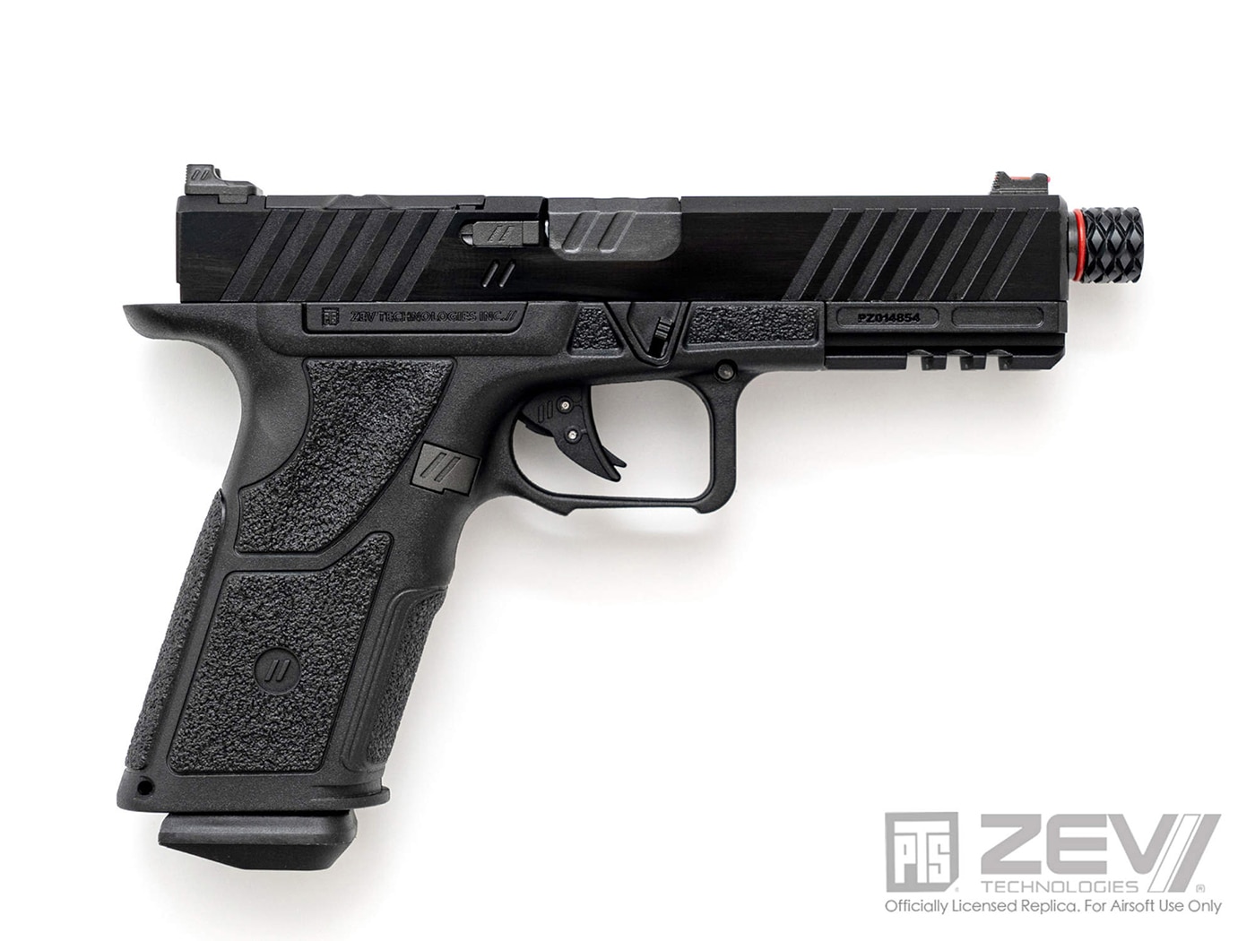 PTS ZEV OZ9 Duty ガスブローバック ハンドガン (Premium) - Black