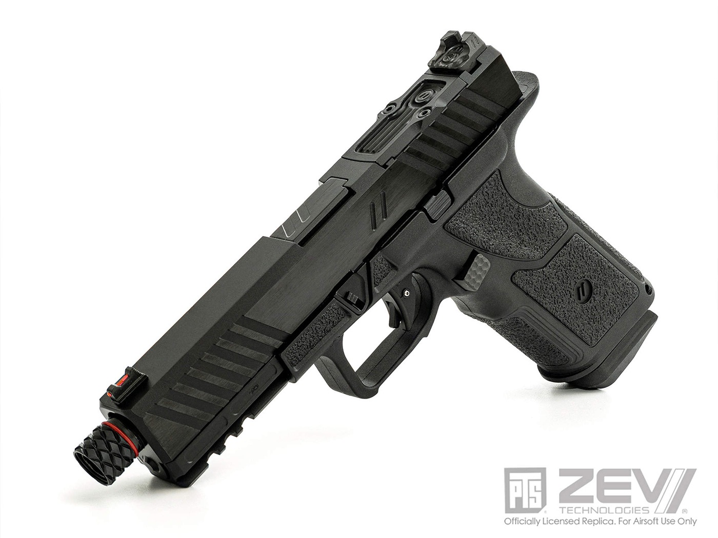 PTS ZEV OZ9 Duty ガスブローバック ハンドガン (Premium) - Black