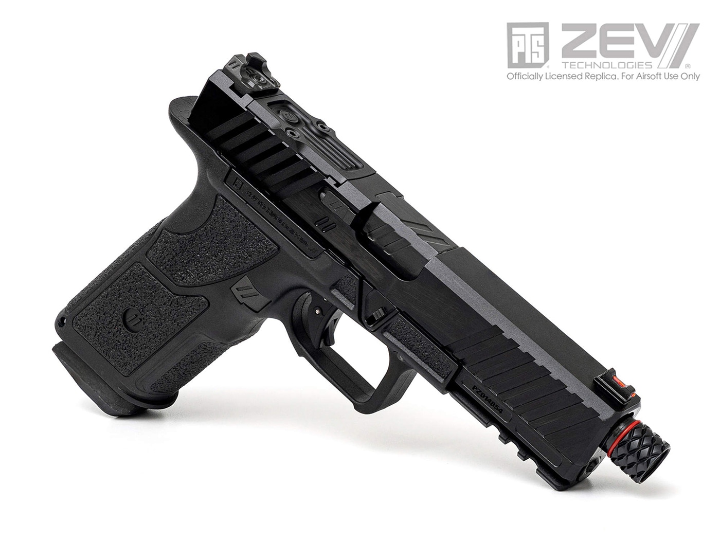 PTS ZEV OZ9 Duty ガスブローバック ハンドガン (Premium) - Black