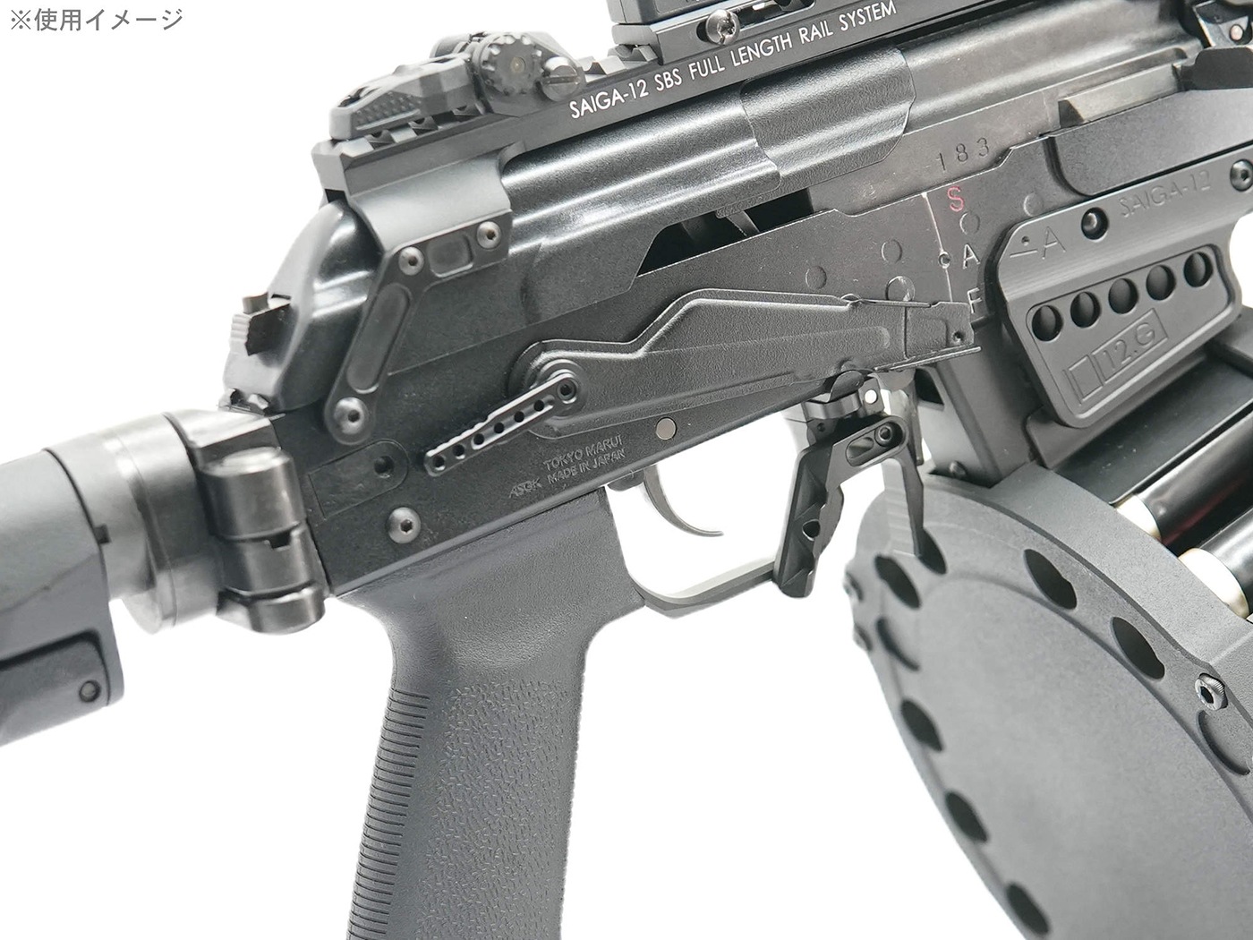 ITP SAIGA12K/SBS用クイックファイアセレクター/アルミCNC | ☆予約