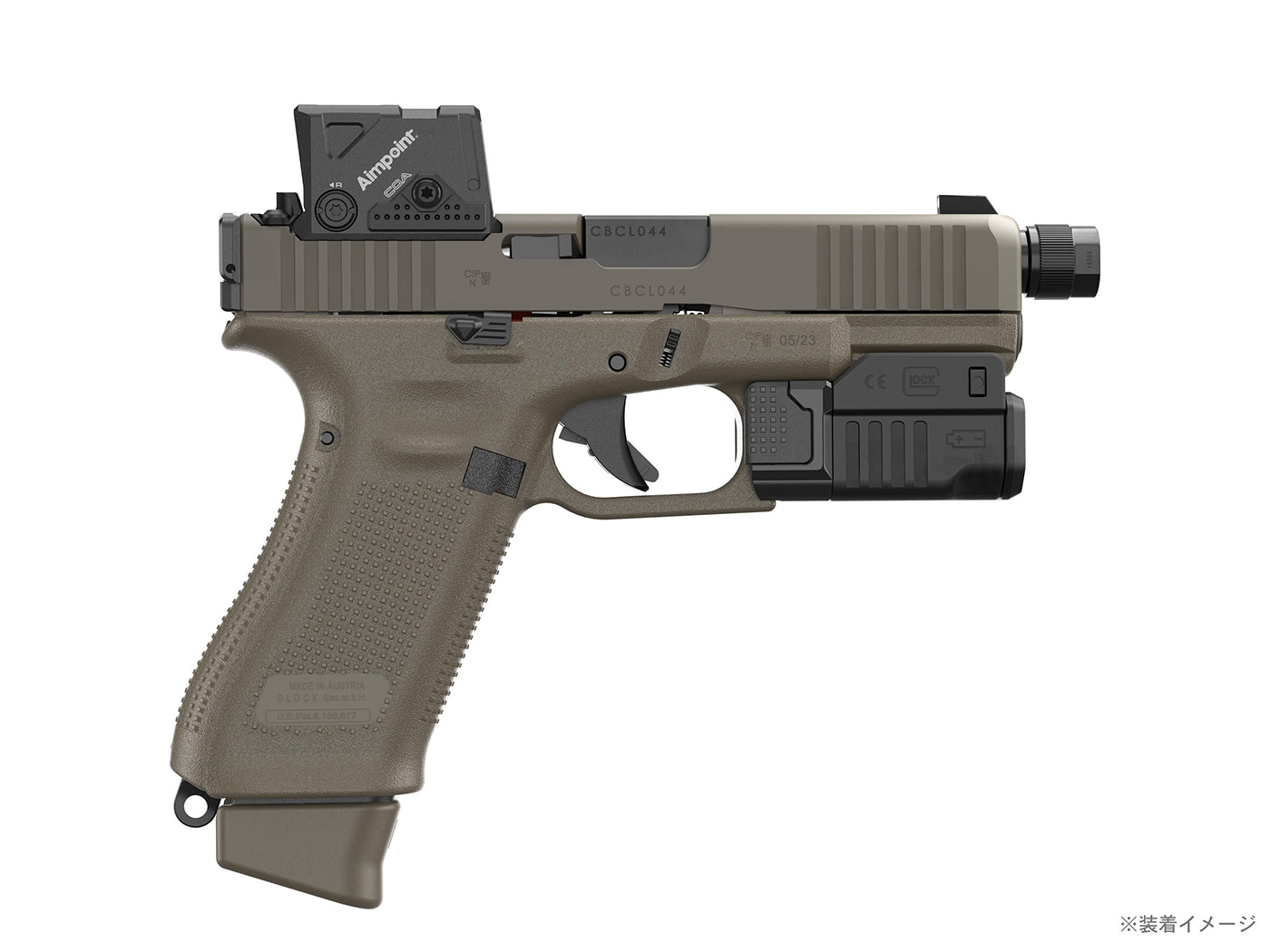 GLOCK純正 タクティカルライト GTL II LEDライトモジュール