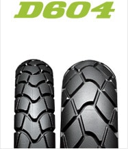 バイク用フロントタイヤ】DUNLOP D604F 3.00-21 51P WT