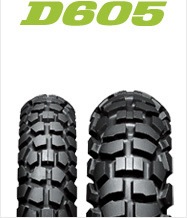 バイク用リアタイヤ】DUNLOP D605 4.60-17 62P WTダンロップ