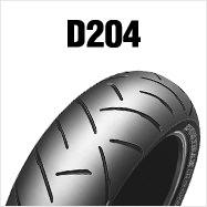 �ڥХ����ѥե���ȥ������DUNLOP D204F��120/70ZR17 [58W] TL������åס�D204���ե�����ѡ������ֹ桧250797