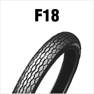 バイク用フロントタイヤ】DUNLOP F18 2.75-18 4PR（42P） WTダンロップ