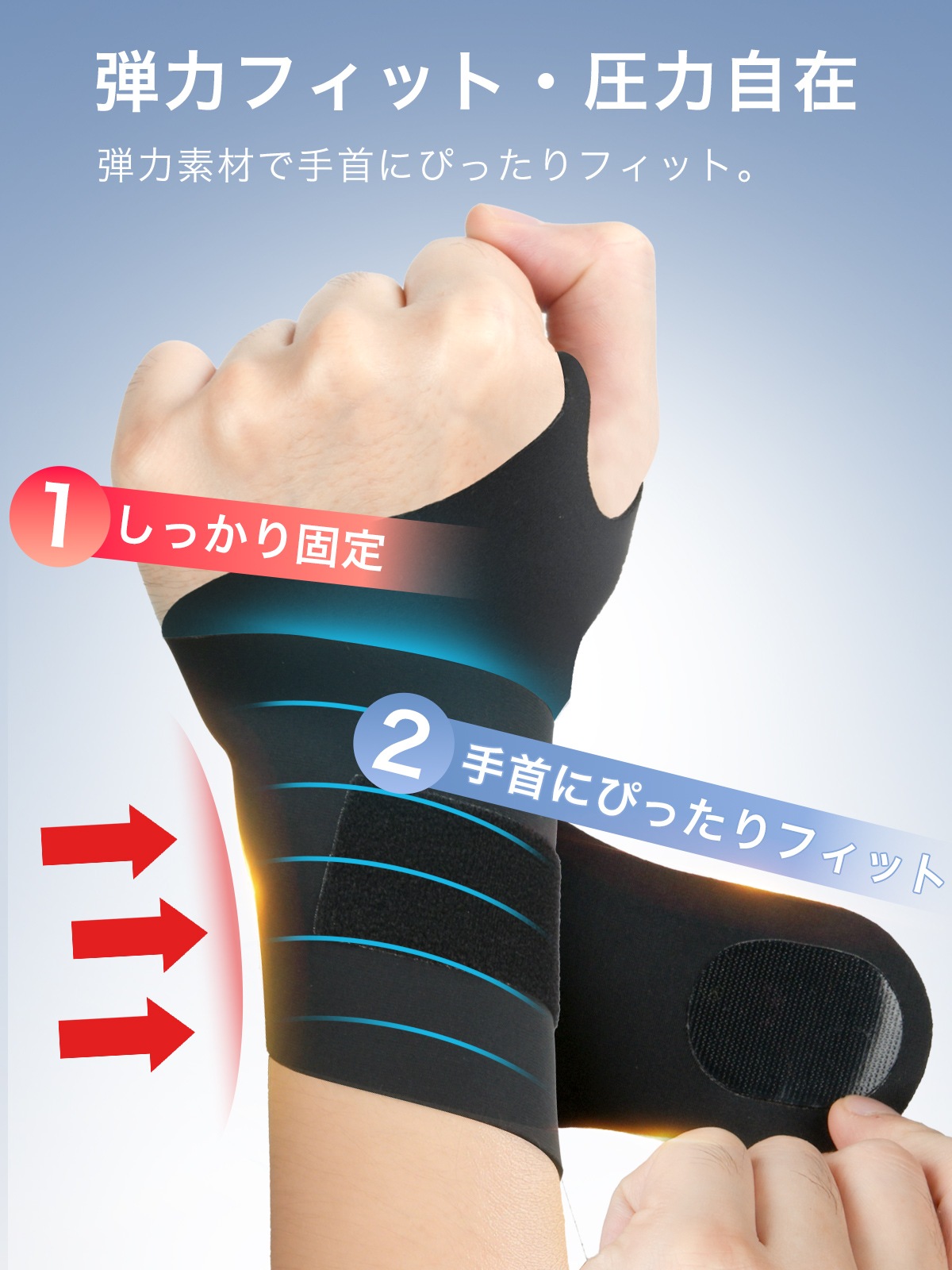 手首サポーターJ172