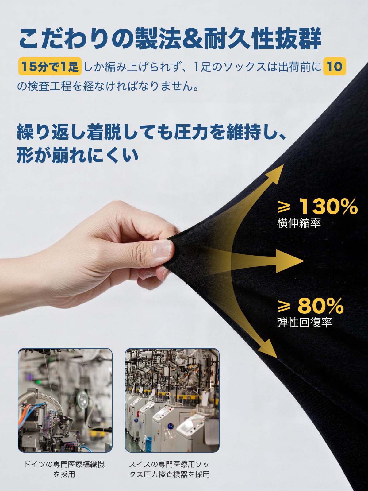 着圧レギンス つま先なし-ME139