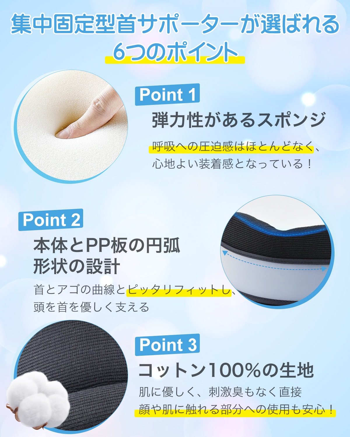 首サポーター 矯正ネックサポート ME051