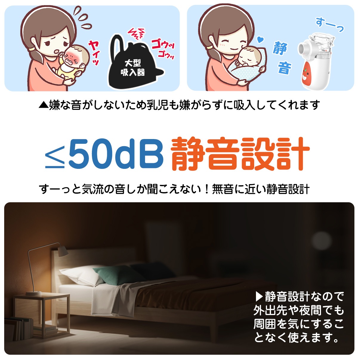 充電式 ネブライザー ME027