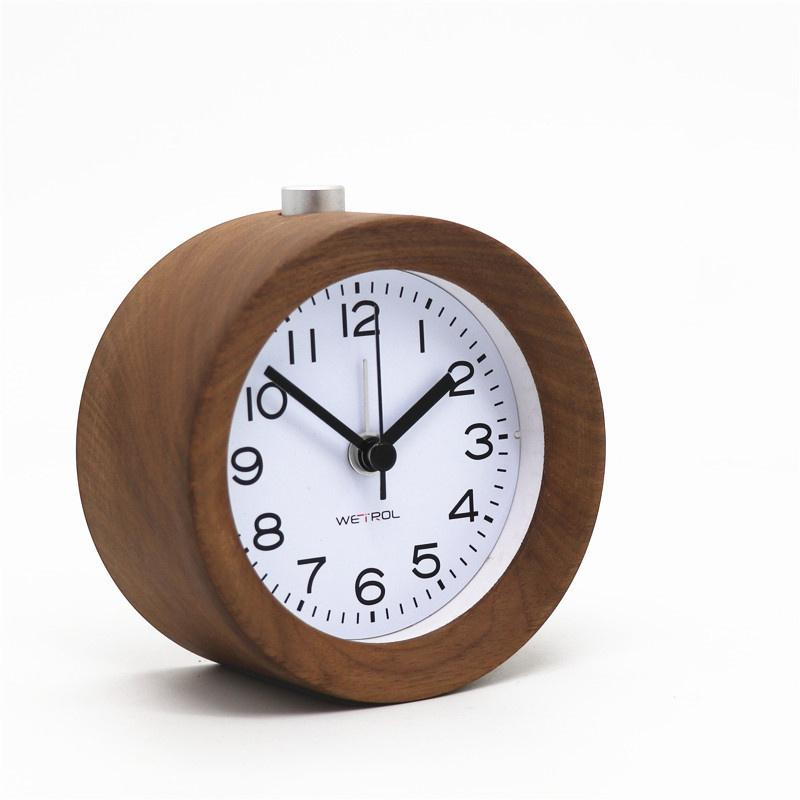 木製・目覚まし時計-C03216