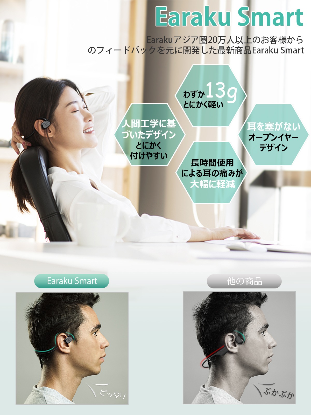 Bluetooth イヤホンJ072