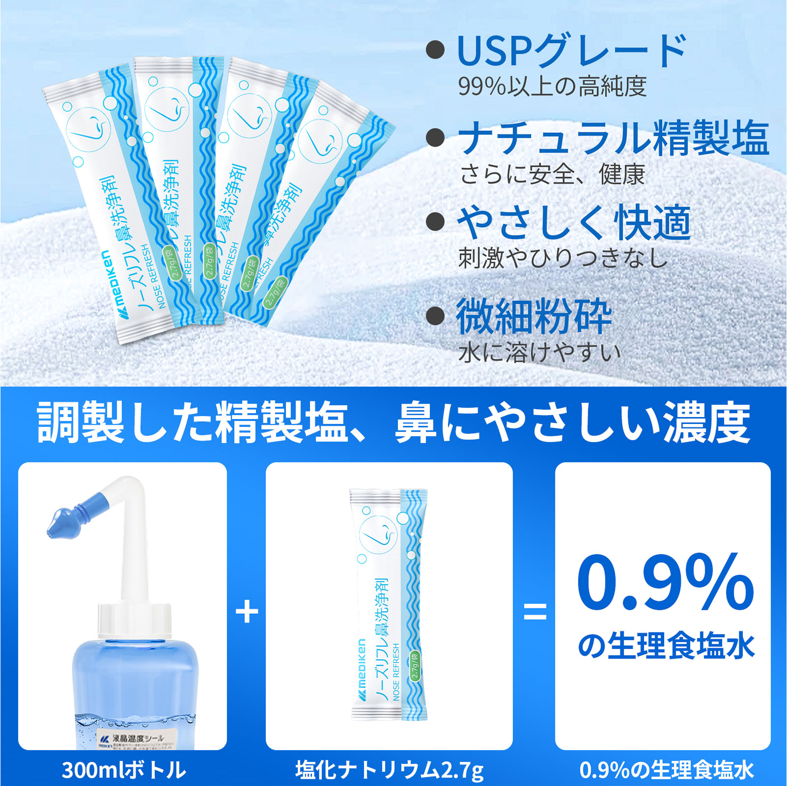 鼻水洗浄ボトル-ME119