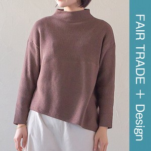 【シサム工房】OCN コンパクトファネルネックトップ