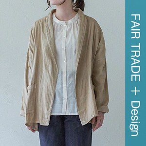 【シサム工房】KL デイジー刺繍ルージーガウン