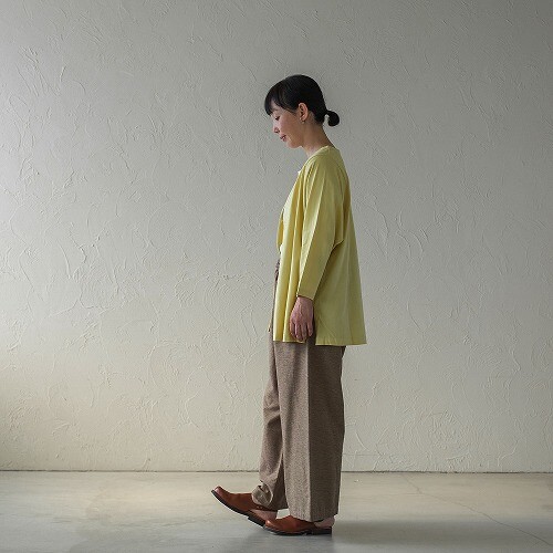 《2024春夏新作》【シサム工房】OCK ストレートカーディガン WEAR,トップス Sustaina21(サステナトゥエンティワン)