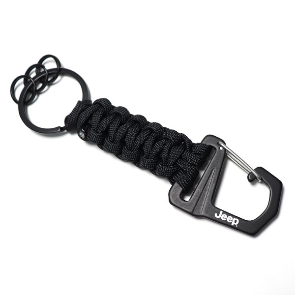 パラコードキーホルダー（ブラック） | すべての商品 | Jeep