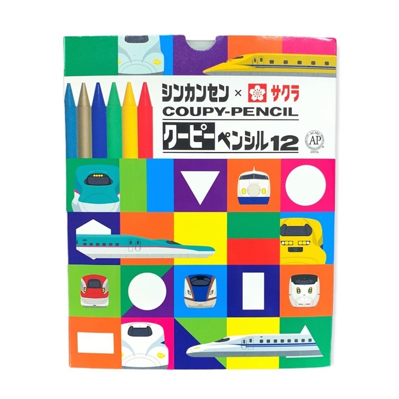 シンカンセンクーピーペンシル（12色セット）