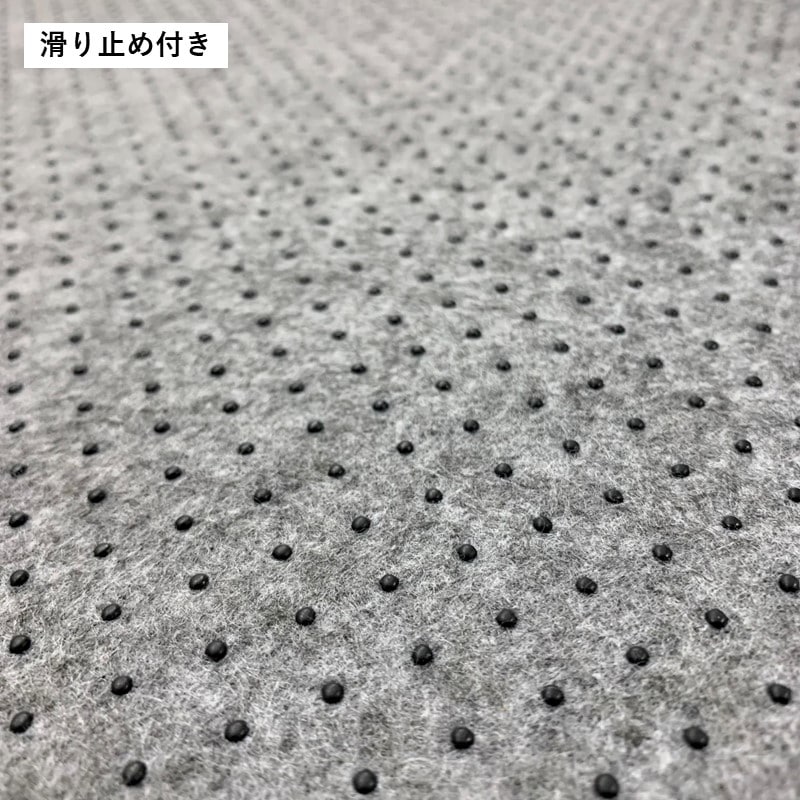 便利な滑り止め付きです。