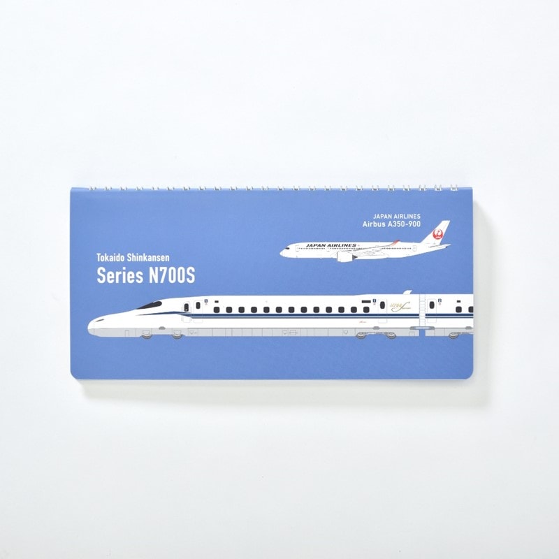 ダブルリングノート N700S×AIRBUS A350-900 東海道新幹線