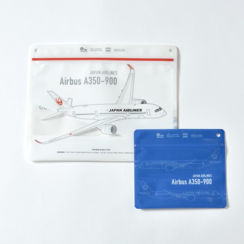 片面にはAIRBUS A350-900のデザイン