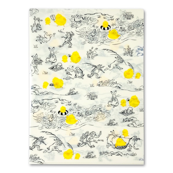 クリアファイル 【TOICA×鳥獣戯画】