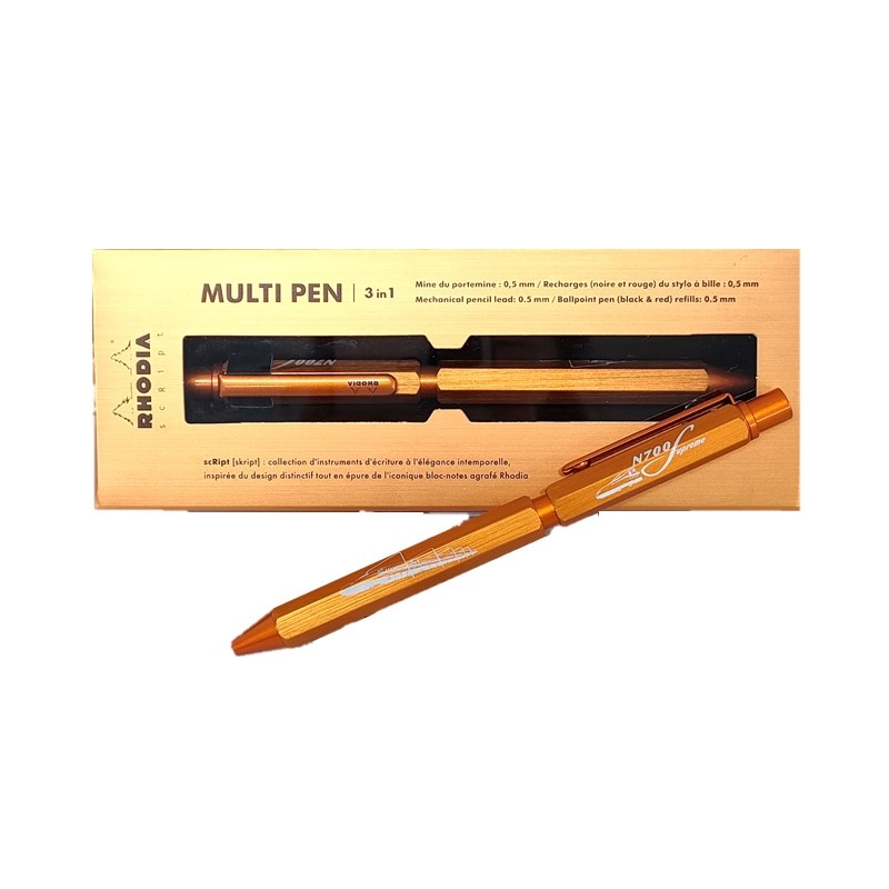 ロディア スクリプト マルチペン（N700S・オレンジ）