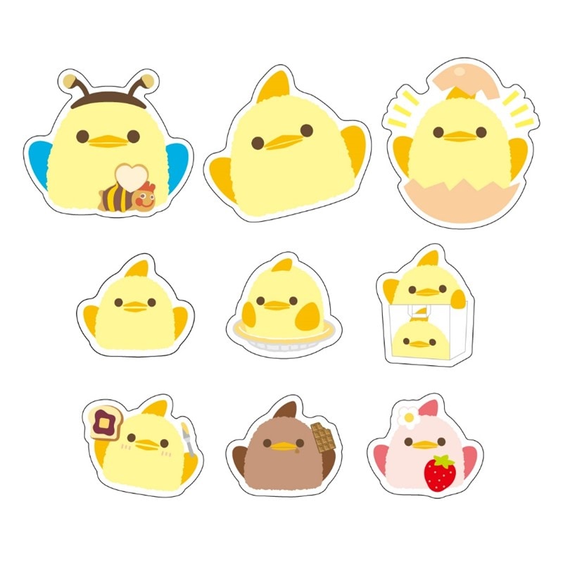 ぴよりん フレークシール