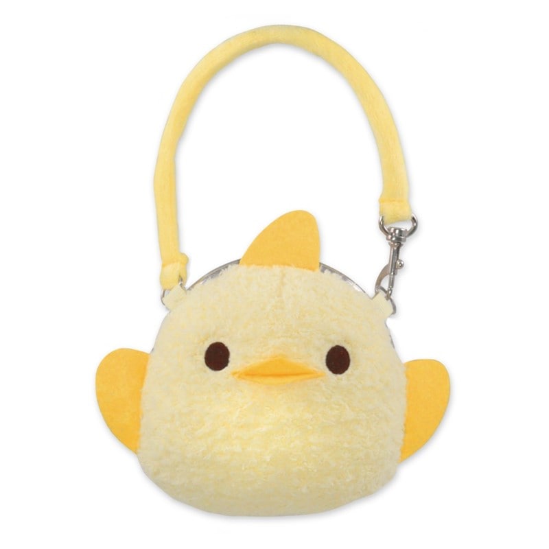ぴよりん ぬいぐるみがまぐち