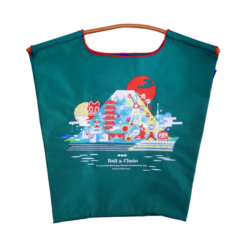 Ball＆Chain 東海道新幹線　オリジナルバッグ　グリーン