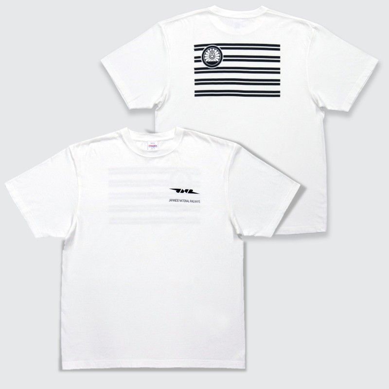 「日本国有鉄道」マークＴシャツ（ホワイト）