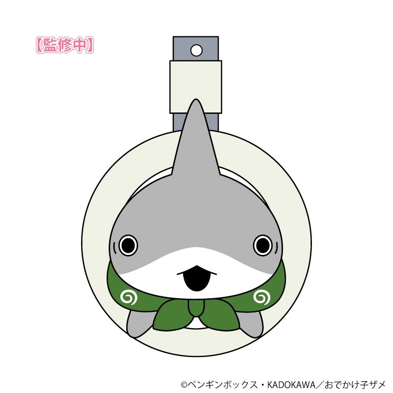 ミニぬいぐるみ「おでかけ子ザメ」（描き下ろし）