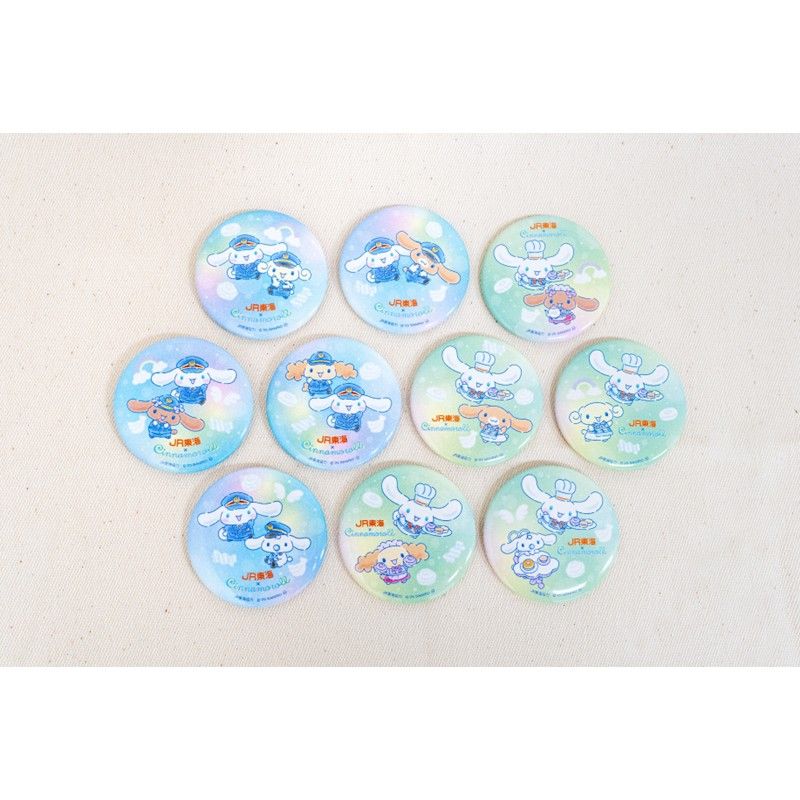 【JR東海 × Cinnamoroll】缶バッジBOX販売