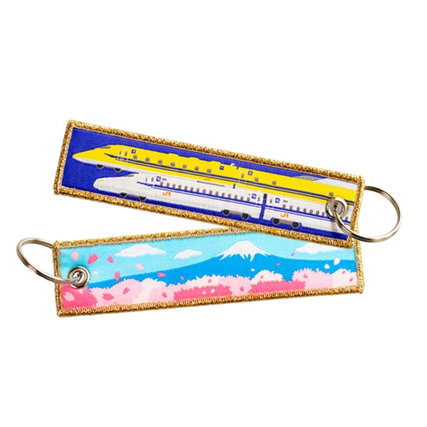 トレインタグ 923形ドクターイエロー・N700 typeA&富士山（桜）