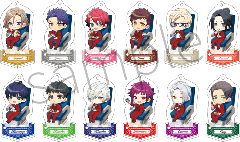 トレーディングアクリルスタンドキーホルダー【秋組・冬組】BOX（全12種）