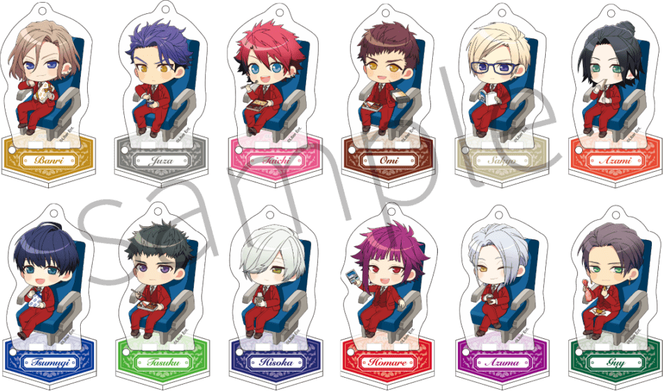 トレーディングアクリルスタンドキーホルダー【秋組・冬組】BOX（全12種）