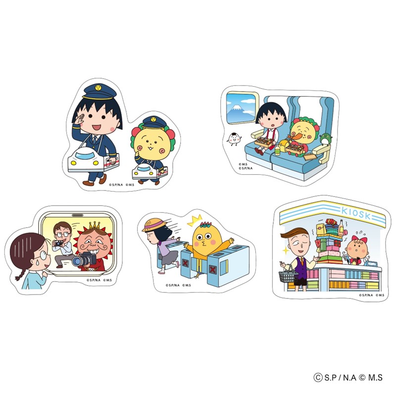 【まる子とコジコジ】ステッカーセット