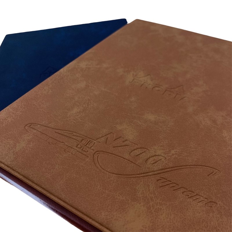 【RHODIA×新幹線】N700Sロゴ入りカバー（ブラウン）＋ロディアメモNo.16（オレンジ）