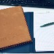 【RHODIA×新幹線】N700Sロゴ入りカバー（ブラウン）＋ロディアメモNo.16（オレンジ）