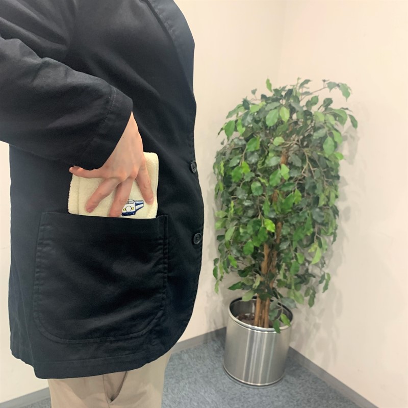 今治タオルハンカチ（東海道新幹線０系）