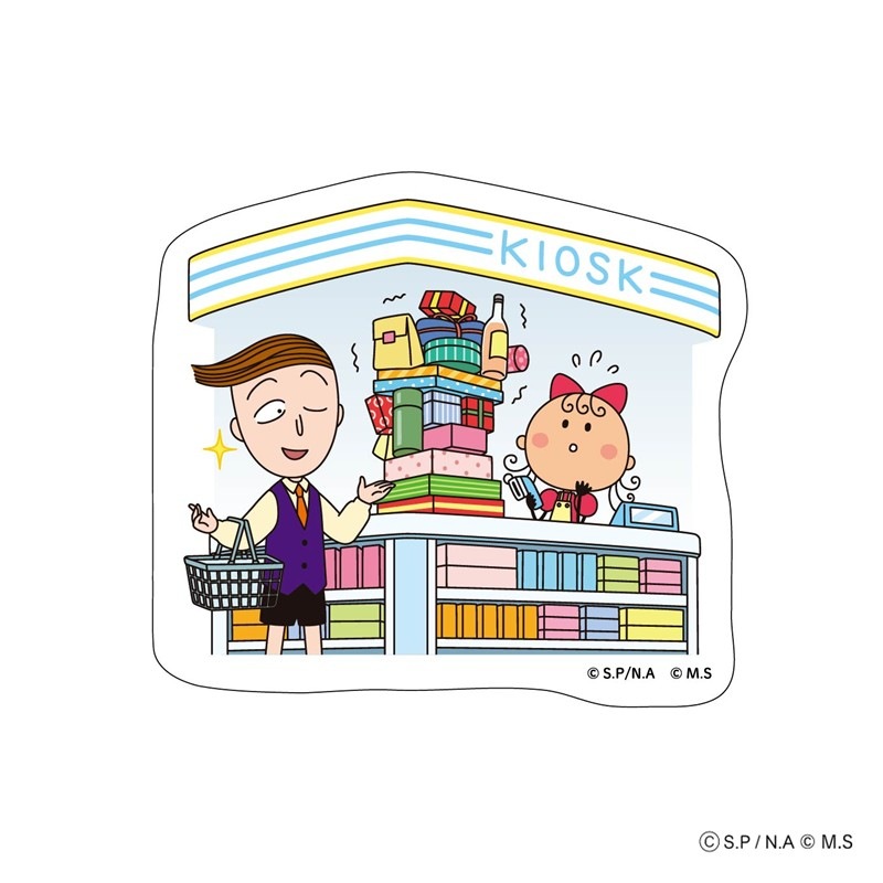 【まる子とコジコジ】ステッカーセット