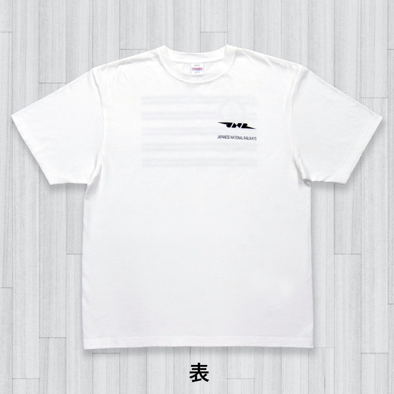 「日本国有鉄道」マークＴシャツ（ホワイト）