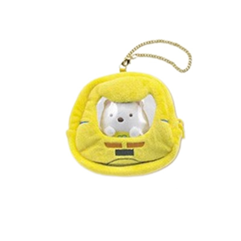 ぬいぐるみポーチ【すみっコぐらし×ドクターイエロー】