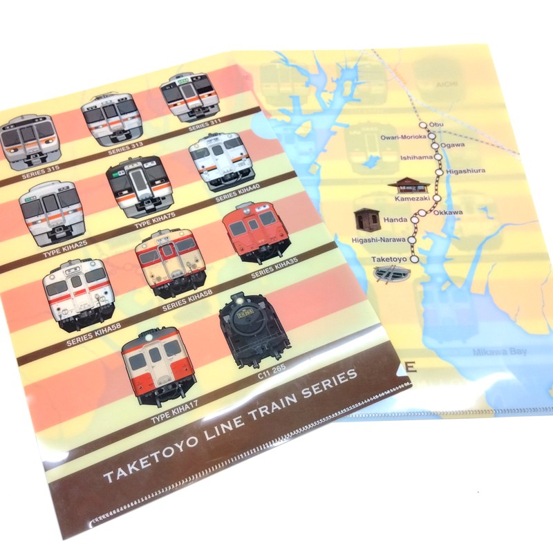 PLUSTA ONLINE STORE(プラスタオンラインストア)｜武豊線 クリアファイル