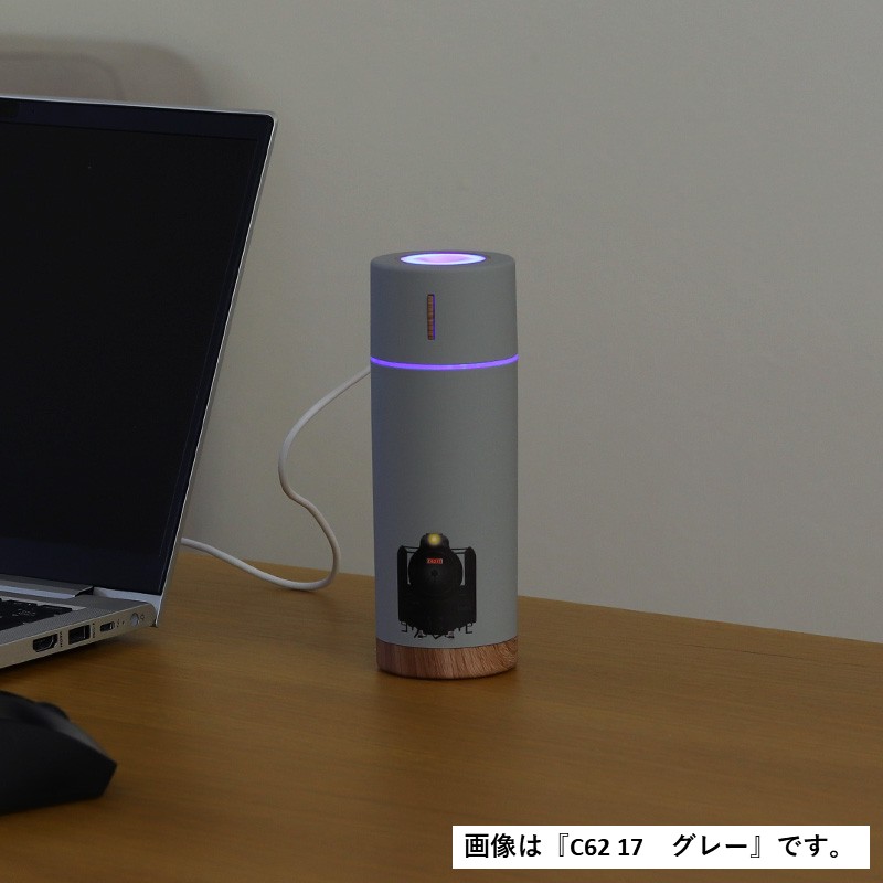 コンパクト加湿器（N700ﾋﾟｸﾄｸﾞﾗﾑ／グレー）