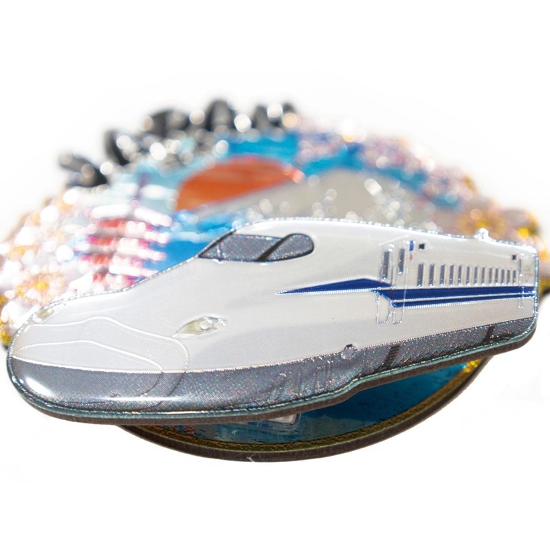 N700S クリップ付きエッチングマグネット