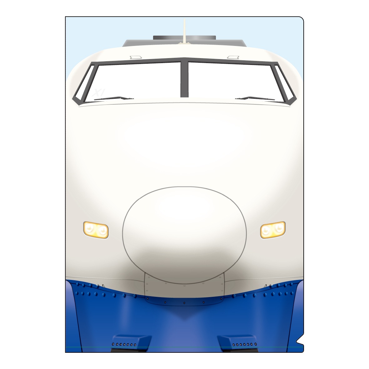 100系新幹線 車窓クリアファイル