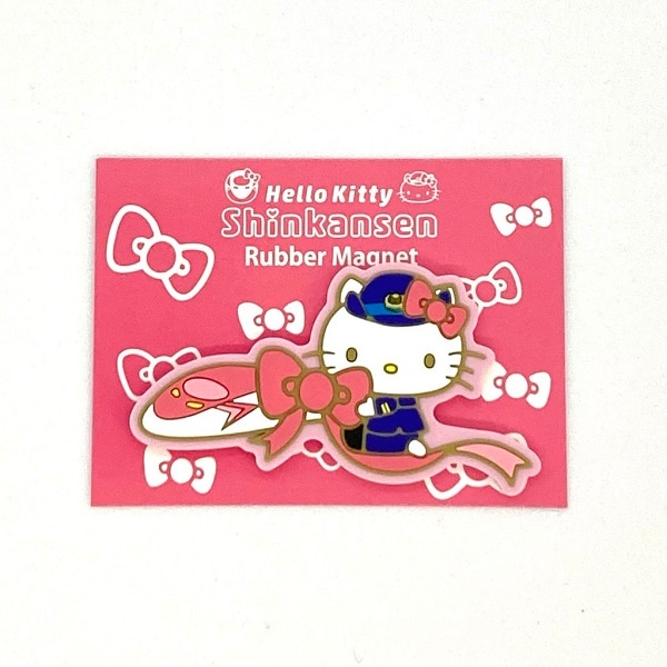 ハローキティ新幹線 ラバーマグネット Ribbon｜JR東海